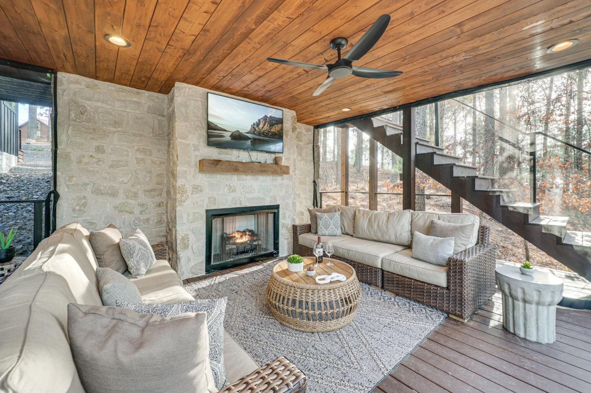 Luxury Broken Bow Cabin With Hot Tub On 3 Acres! Βίλα Εξωτερικό φωτογραφία